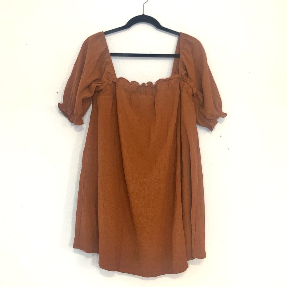 NWOT - Burnt Orange Dress